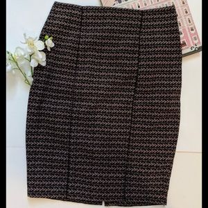 Mossimo Geometric Print Pencil Skirt